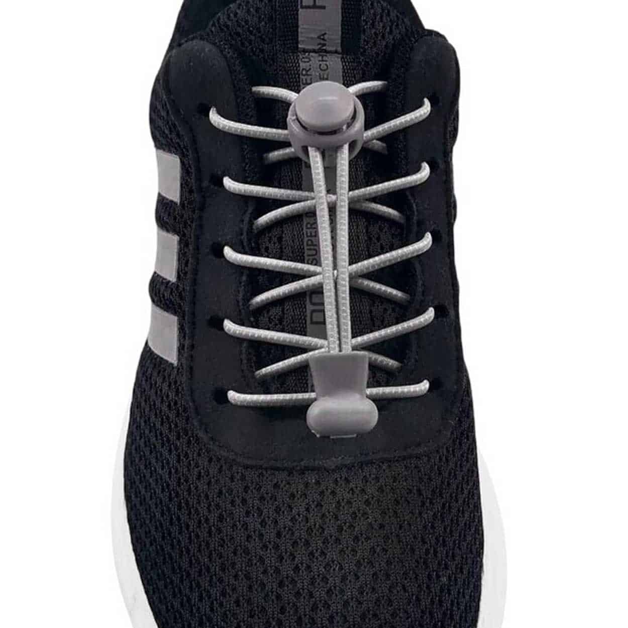 Elastiska skosnören (inklusive dragsko) - no tie shoelaces - rosa