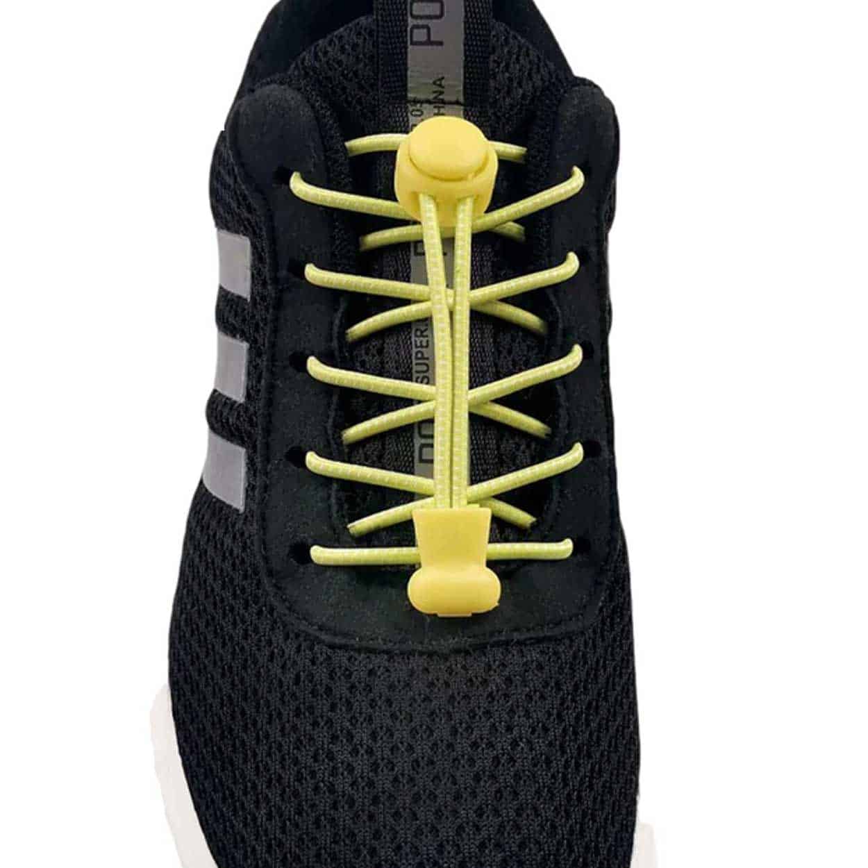 Elastiska skosnören (inklusive dragsko) - no tie shoelaces - rosa