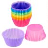 Silikon muffinsformar / bullformar - 12-pack bakformar