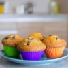 Silikon muffinsformar / bullformar - 12-pack bakformar