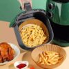 Air fryer papper 100-pack - 20cm engångspapper för luftfritös