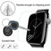 Apple watch 7/8 45mm skärmskydd heltäckande