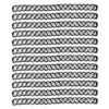 12-pack Svarta Choker Halsband Stretch Spets Lace