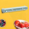 Plastfolie aluminiumfolie dispenser skärare med sugkoppar