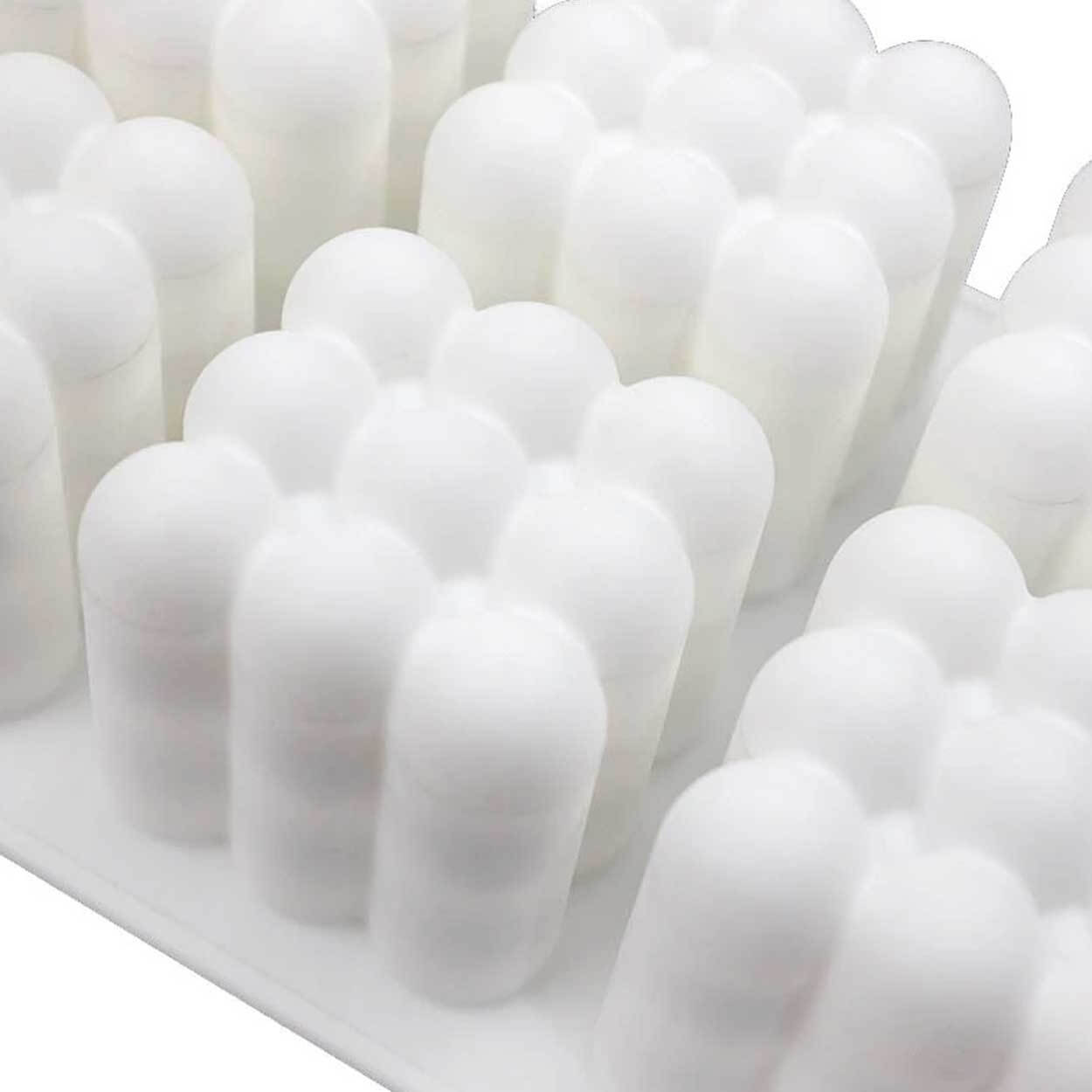 Ljusform diy stearinljus 6st kuber