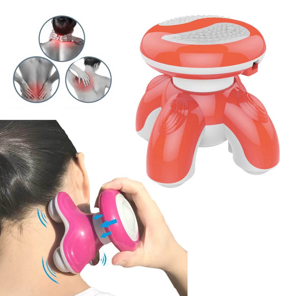 Mini massageapparat - vibrerande massage för nacke, rygg