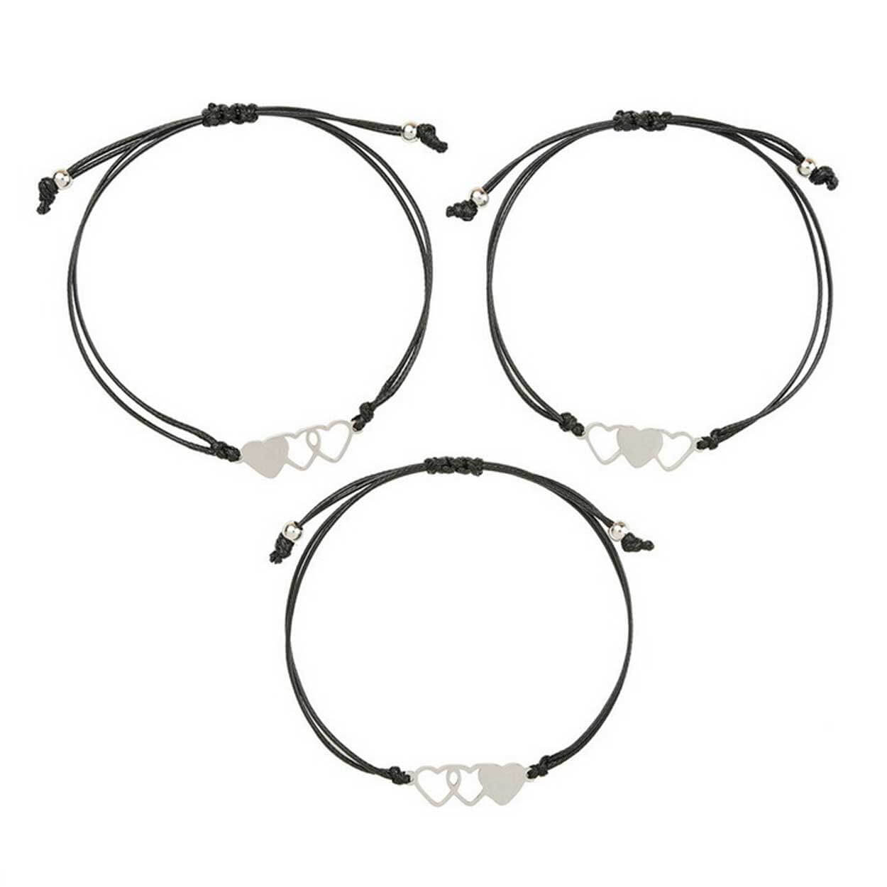 Systerarmband 3 systrar - systerskap vänskapsarmband
