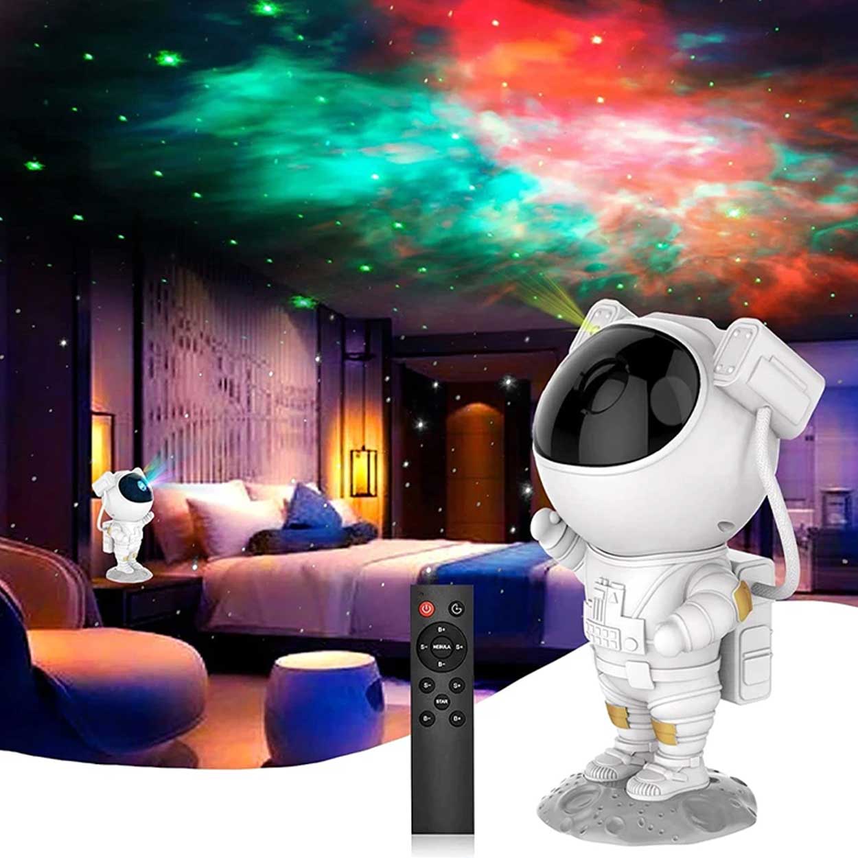 Galaxy lampa - nebula stjärnprojektor med fjärrkontroll