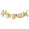 Happy Birthday Girlang Grattis På Födelsedagen Guld