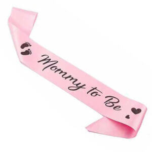 Mommy To Be Ordensband Banderoll Rosa