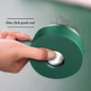 Självrengörande hårborste one click
