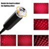 Galaxy projektor led discolampa för bilen usb
