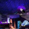 Galaxy projektor led discolampa för bilen usb