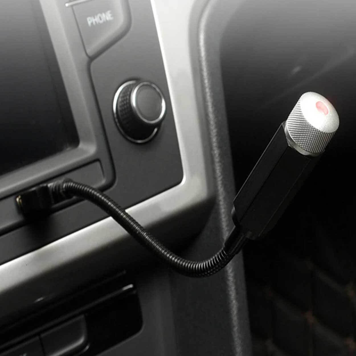 Galaxy projektor led discolampa för bilen usb