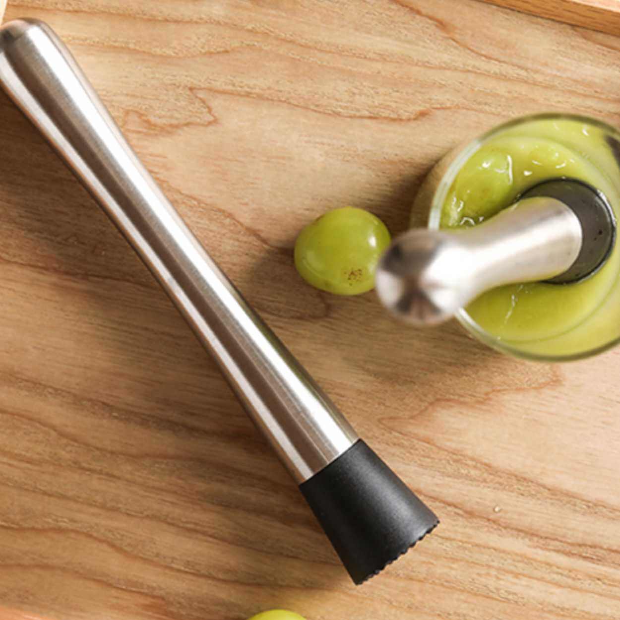 Cocktail muddlare stål