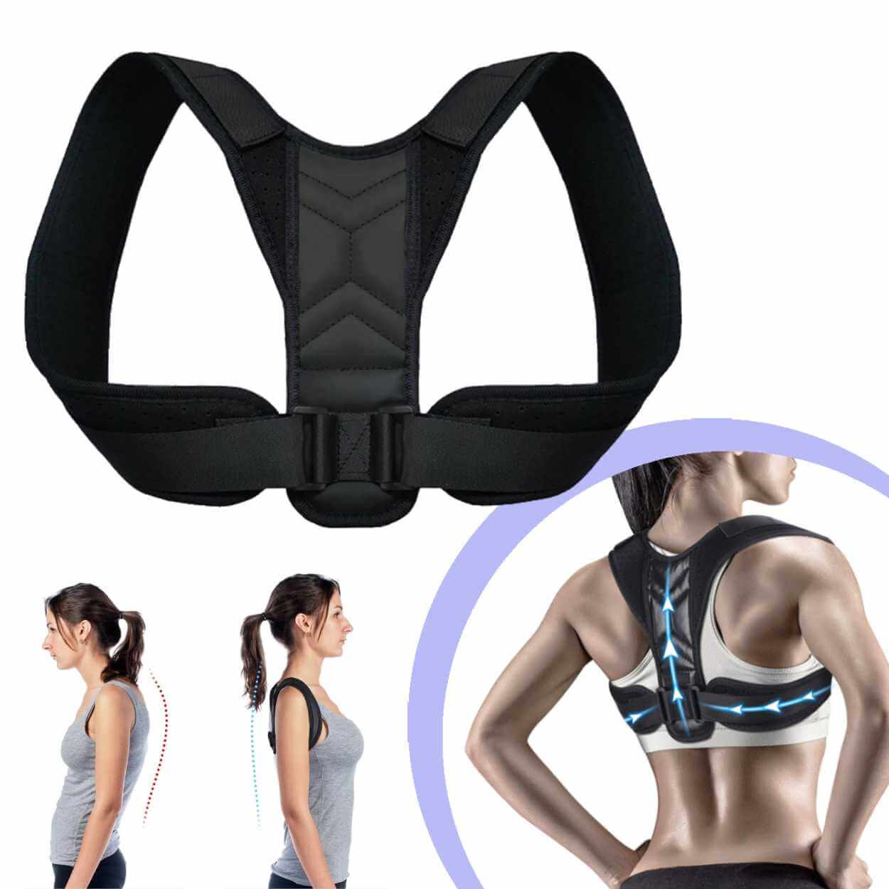 Hållningsväst - ergonomiskt ryggstöd för bättre hållning