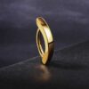 Fake navelpiercing navelring utan hål guld