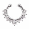 Fake Septum Näspiercing Näsring Utan Hål Silver