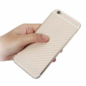 Iphone se skyddsfilm för baksida kolfiber vinyl skin