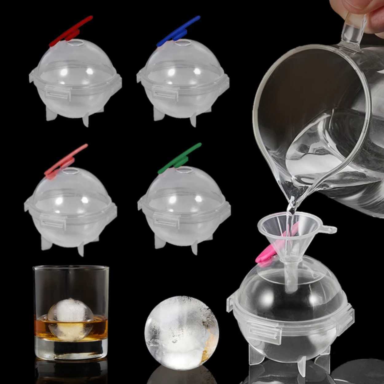 4-pack isform för isbollar runda isbitar