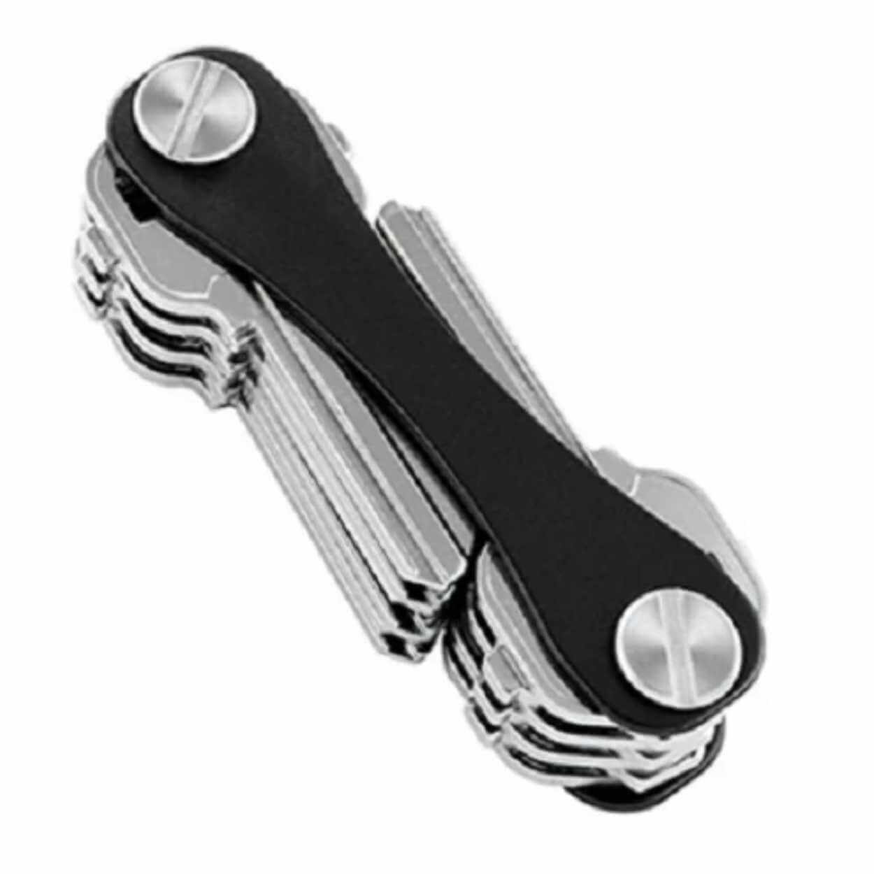 Key organizer nyckelhållare nyckelring svart
