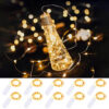 10-pack 1m Mini Led Ljusslinga Batteridriven Varm Vit