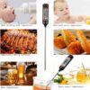 Digital kökstermometer för mat, bbq & vätskor stektermometer