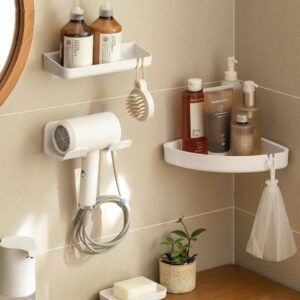 Hårtorkshållare Självhäftande Förvaring För Hårtork Mobilhållare