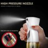 Sprayflaska olja - oljesprayflaska vatten mist 200ml vit