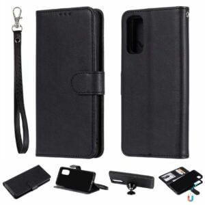 Samsung galaxy s22 2-i-1 magnetiskt plånboksfodral svart