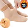 Varma Fodrade Strumpor Sammet Fleece