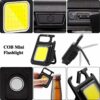 Led ficklampa - survival karbinhake nyckelring