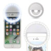 Clip-on Selfie Lampa För Smartphone Led Ring Light