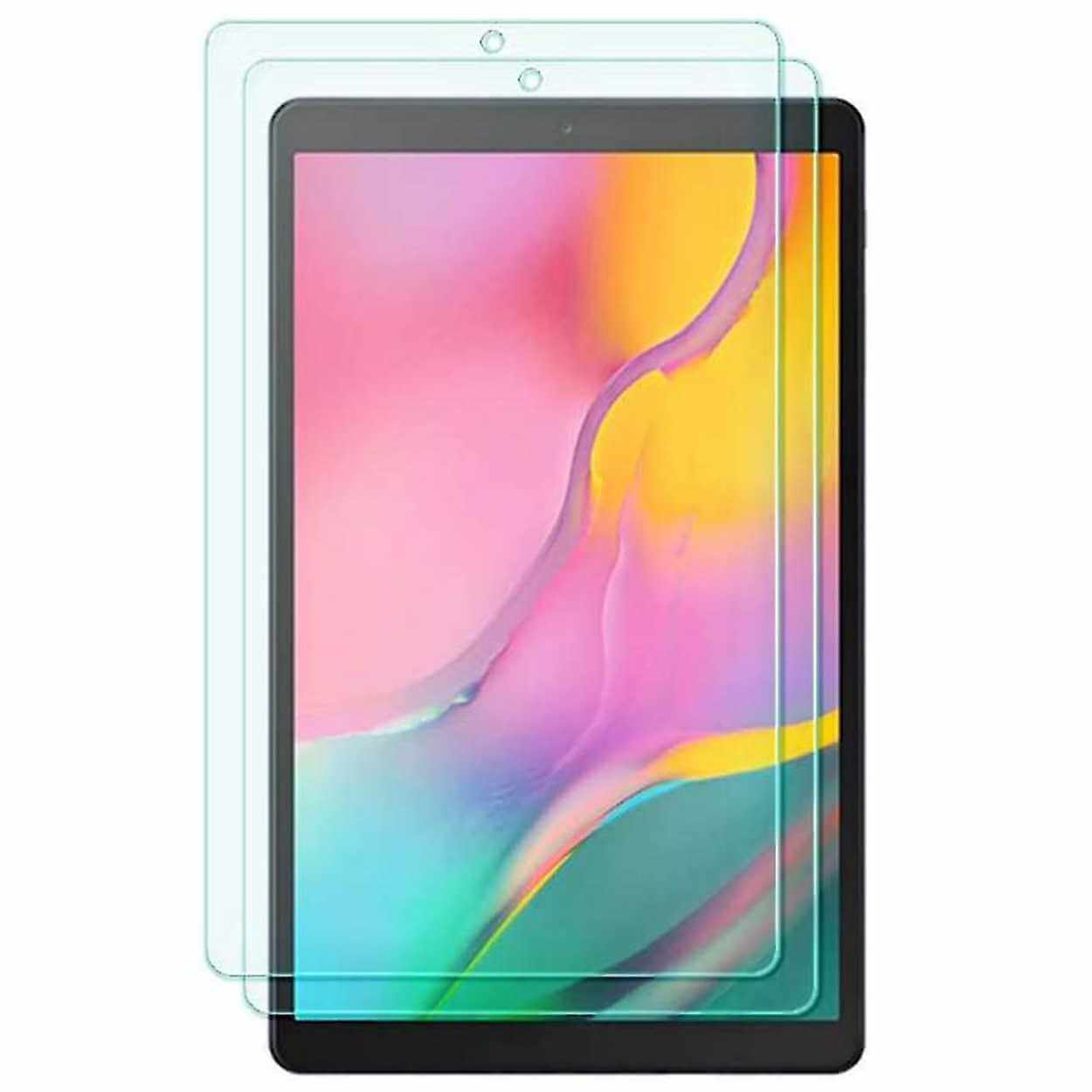 2-pakning galaxy tab a t510 10,1" heldekkende skjermbeskytter