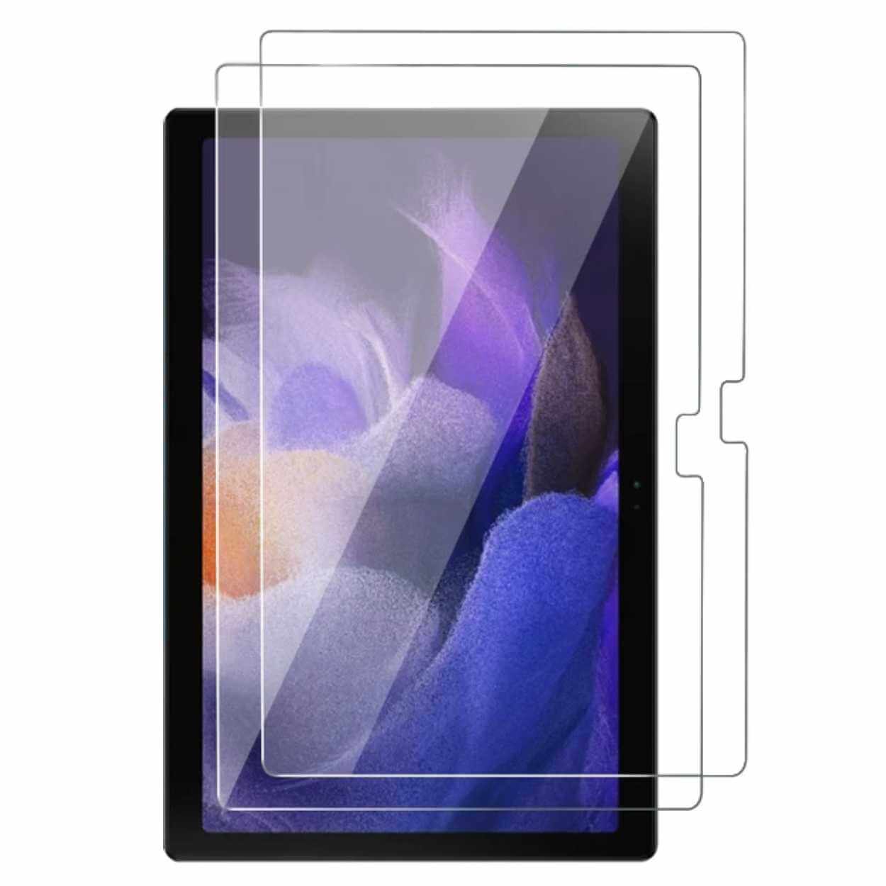 2 stk. Galaxy tab a8 10,5" (2021) skjermbeskytter med full dekning