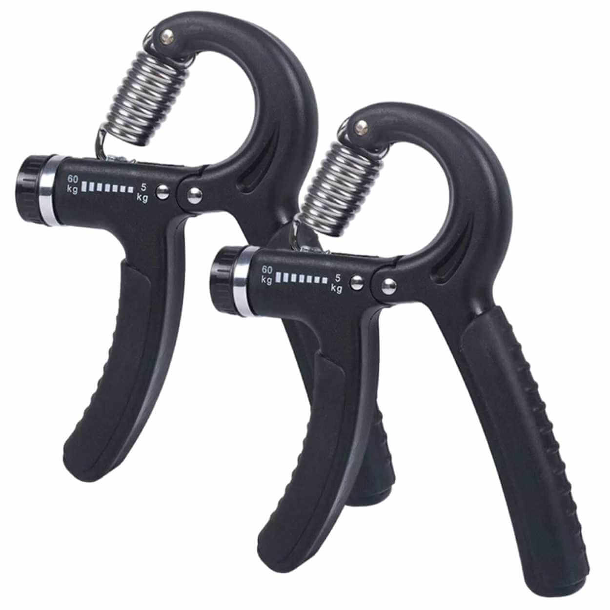 Håndtrener med justerbar styrke 5-60kg 2-pakning