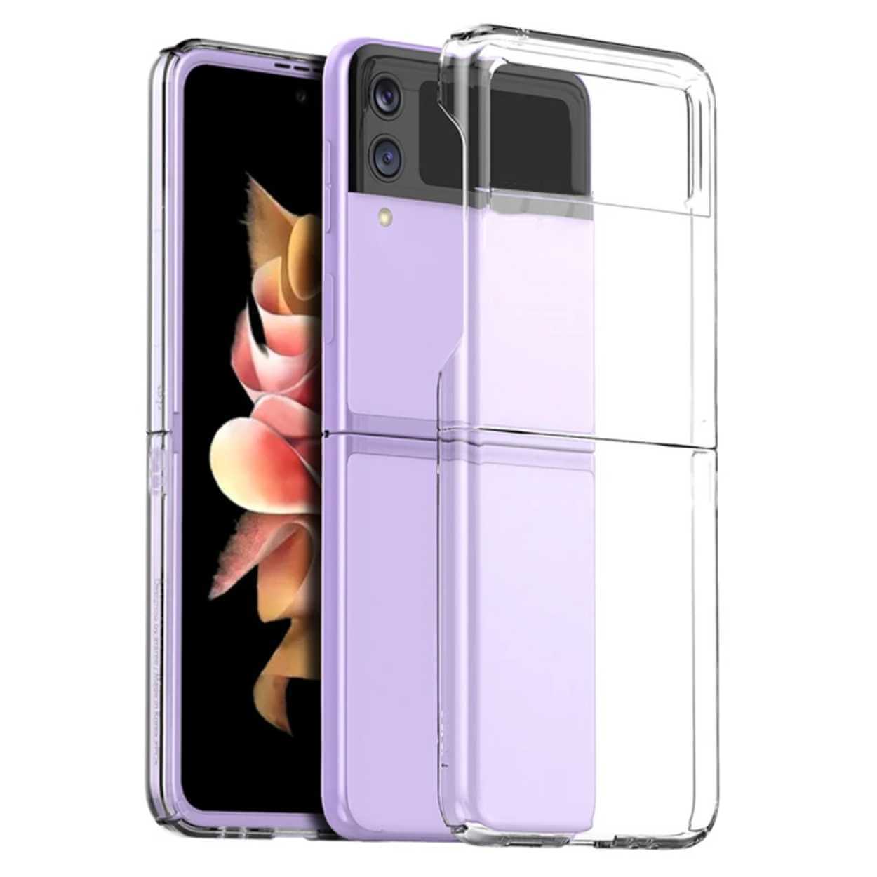 Galaxy z flip 4 skal genomskinligt