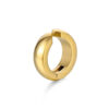 Fake Piercing Örhänge Utan Hål Tjock Ring Guld