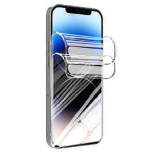 2-Pack Heltäckande iPhone 13 Pro Skärmskydd Displayfilm Nano