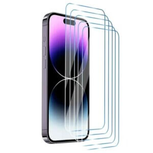 5-Pack iPhone 16 Heltäckande Härdat Glas Skärmskydd HD