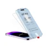 Easy install iphone 15 skärmskydd hd härdat glas