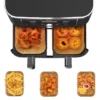 100st bakplåtspapper ninja airfryer papper 22x14cm