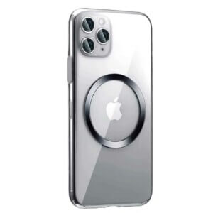 Självhäftande Magsafe Adapter Ring för Mobilskal Svart