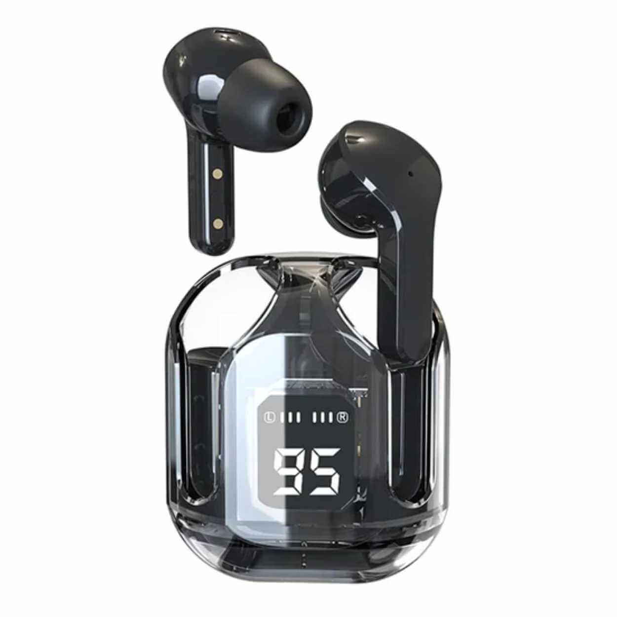 Air31 tws enc max bluetooth stereo in-ear hörlurar usb-c svart - bild 2