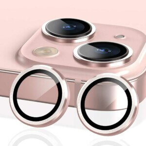 iPhone 13/13 Mini Linsskydd Rosa