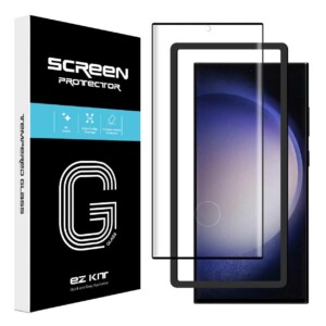 Enkel installation galaxy s23 ultra skärmskydd härdat glas hd
