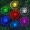4-pack solcell trädgårdsbelysning med markspjut rgb
