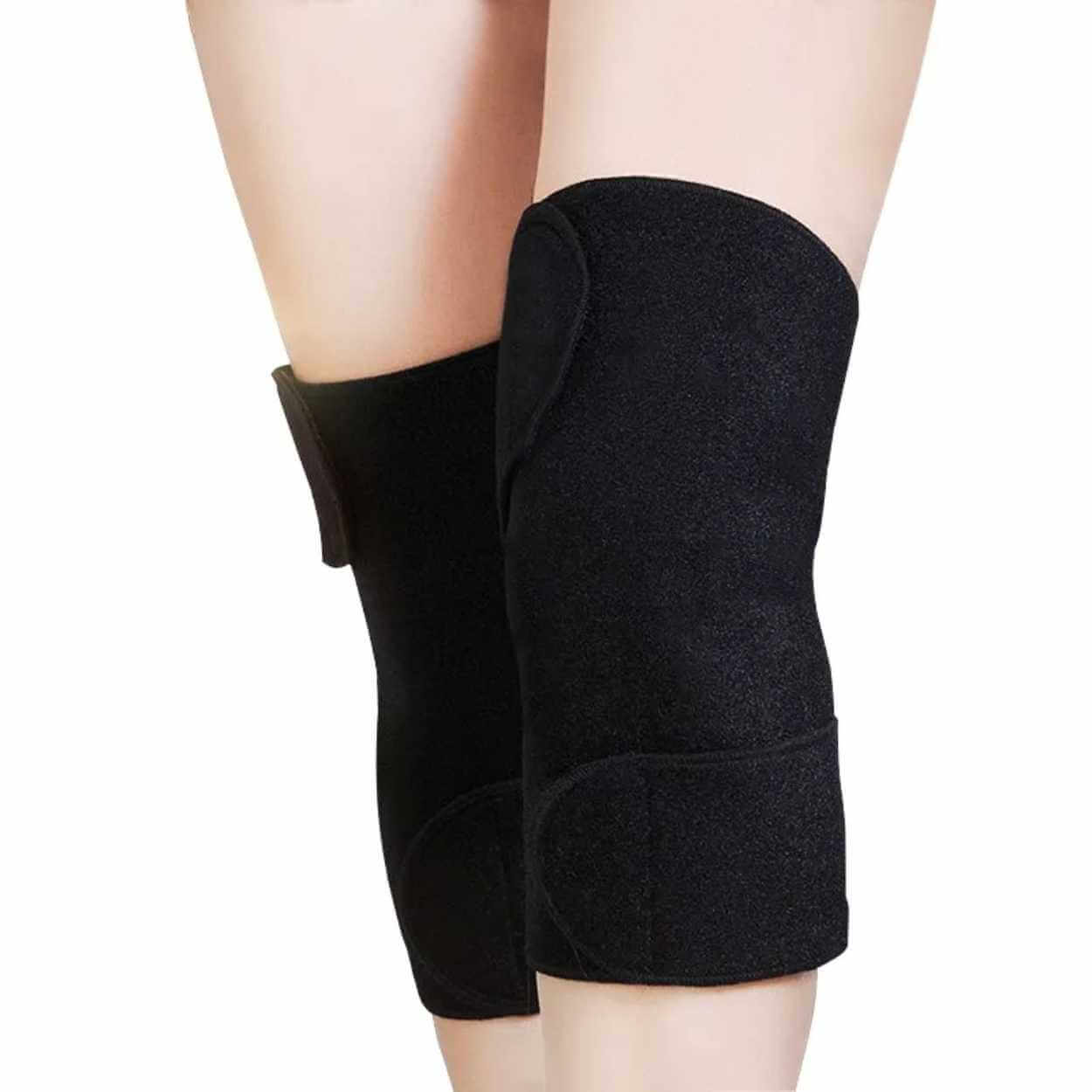 2-pack värmande knäskydd - självuppvärmande turmalin knästöd - bild 6