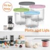 4-pack ninja glassbyttor - glassbehållare creami kompatibla