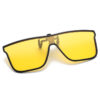 Sport clip-on solbriller flip-up night vision